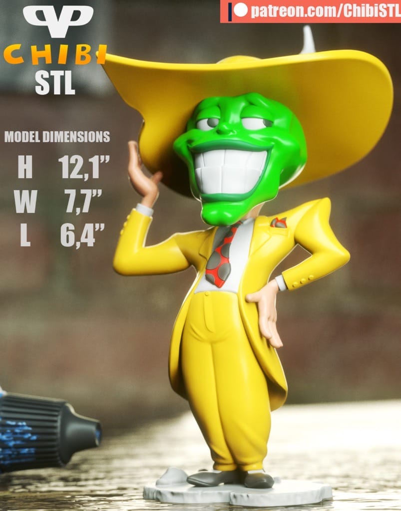 Chibi STL 变相怪杰-P站图纸收藏馆