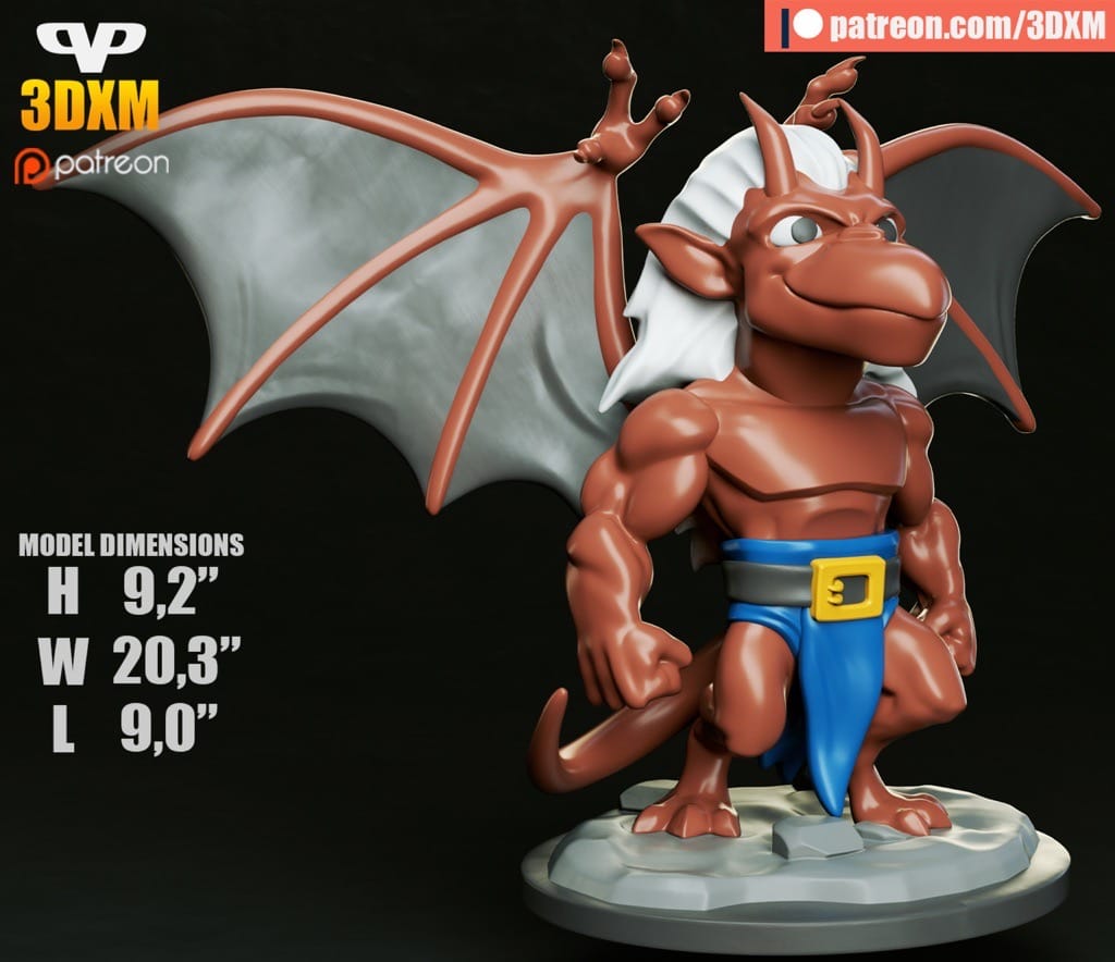 Chibi STL 夜行神龙 布鲁克林-P站图纸收藏馆