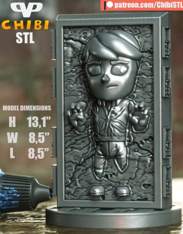 Chibi STL 星球大战 汉·索罗-P站图纸收藏馆