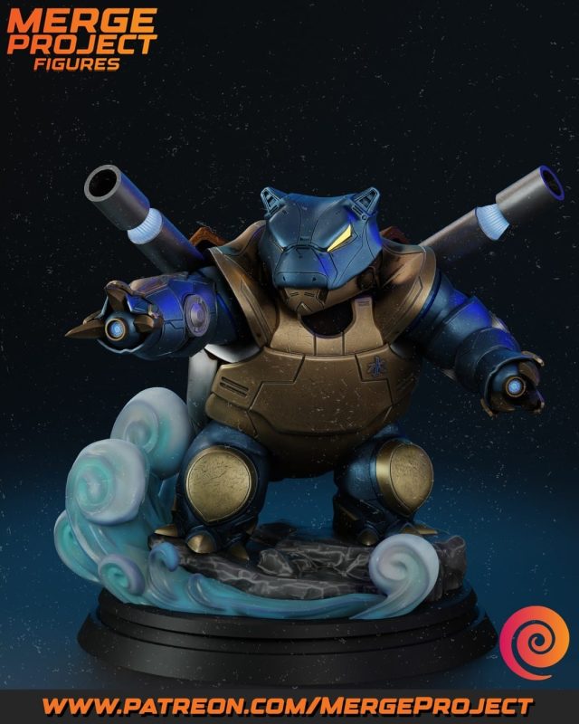 MPF 精灵宝可梦 水箭龟-P站图纸收藏馆