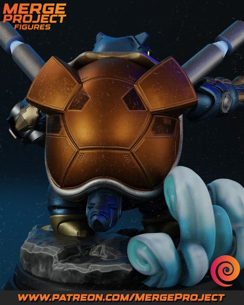 图片[3]-MPF 精灵宝可梦 水箭龟-P站图纸收藏馆