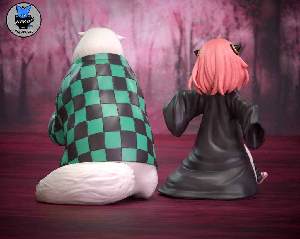 图片[2]-Neko 鬼灭之刃 灶门祢豆子-P站图纸收藏馆