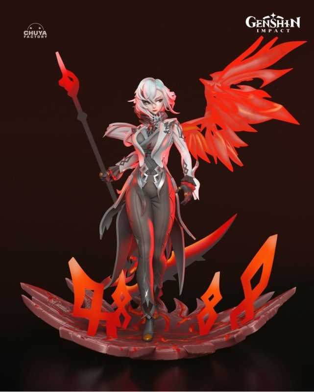 Chuya Factory 原神 阿蕾奇诺-P站图纸收藏馆