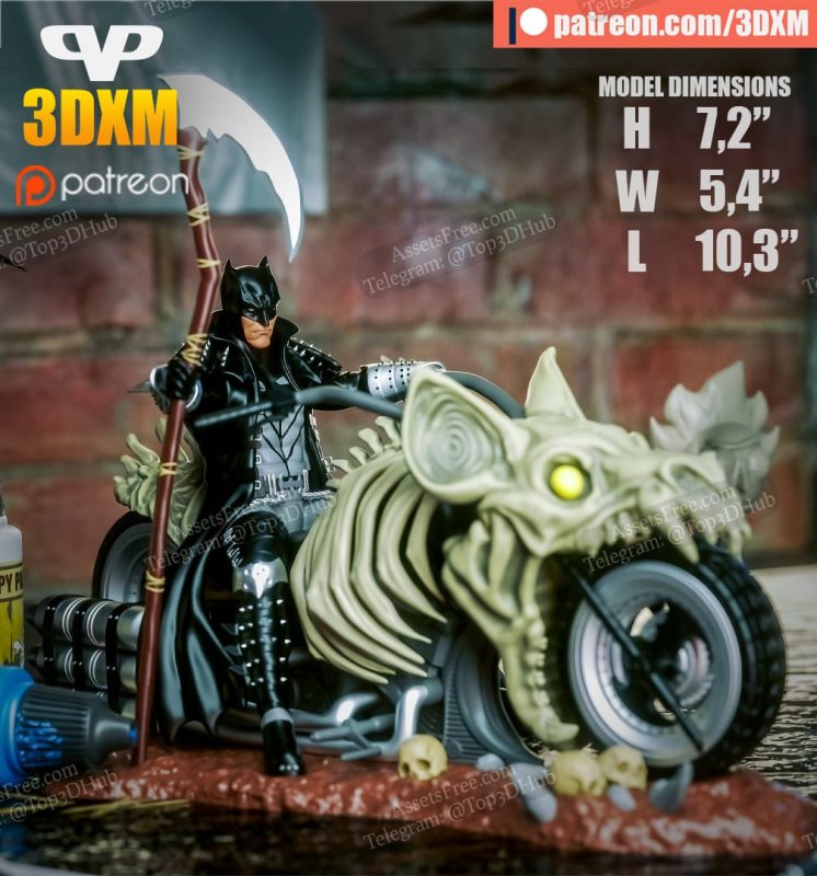 Chibi STL DC漫画 蝙蝠侠-P站图纸收藏馆