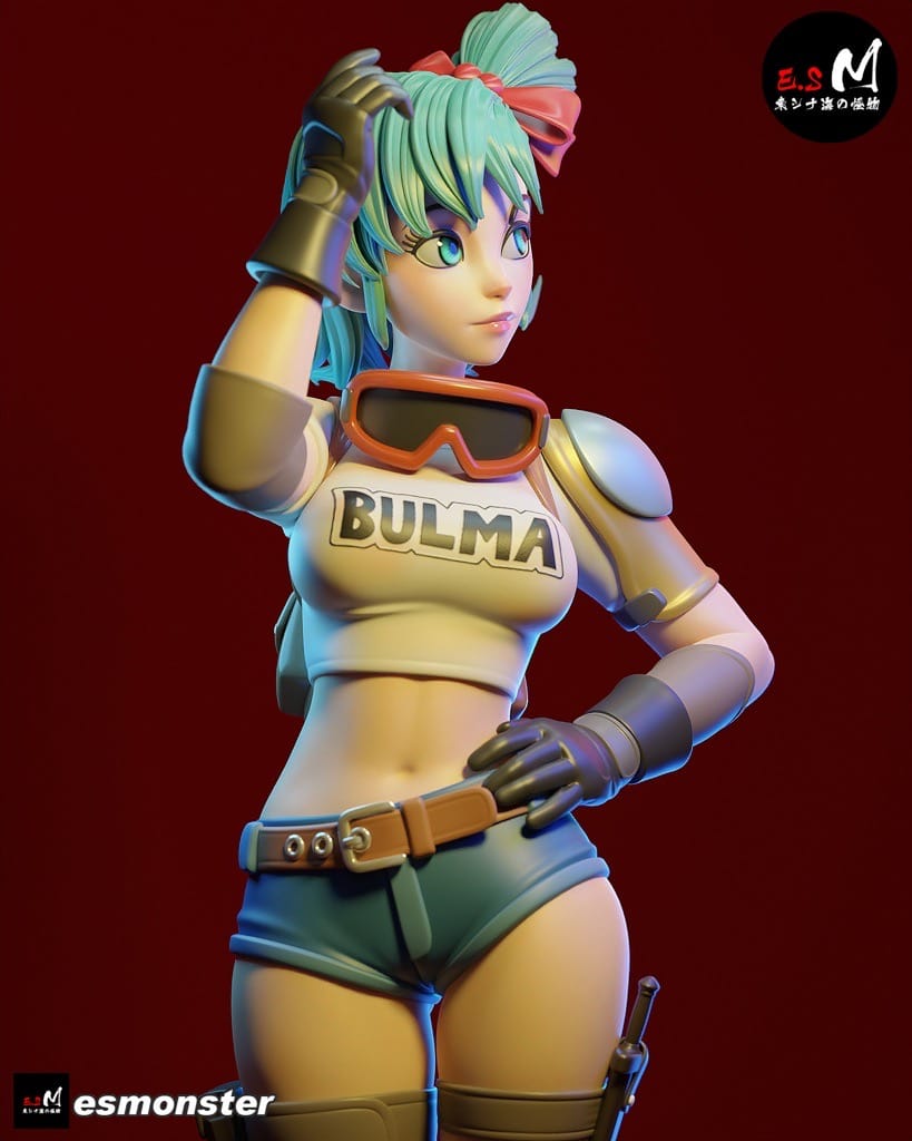 图片[2]-ESMonster 龙珠 布尔玛-P站图纸收藏馆