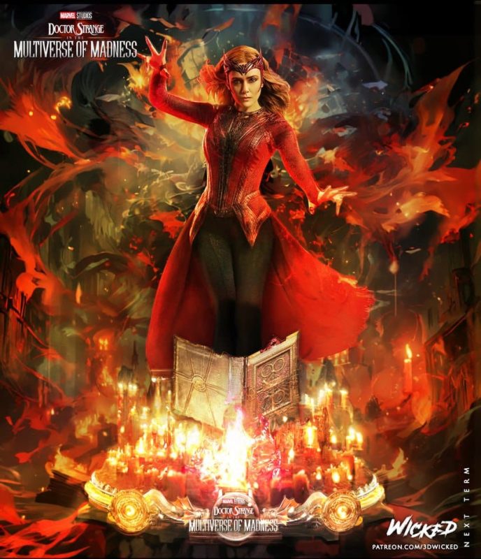 3DWicked 漫威 绯红女巫-P站图纸收藏馆