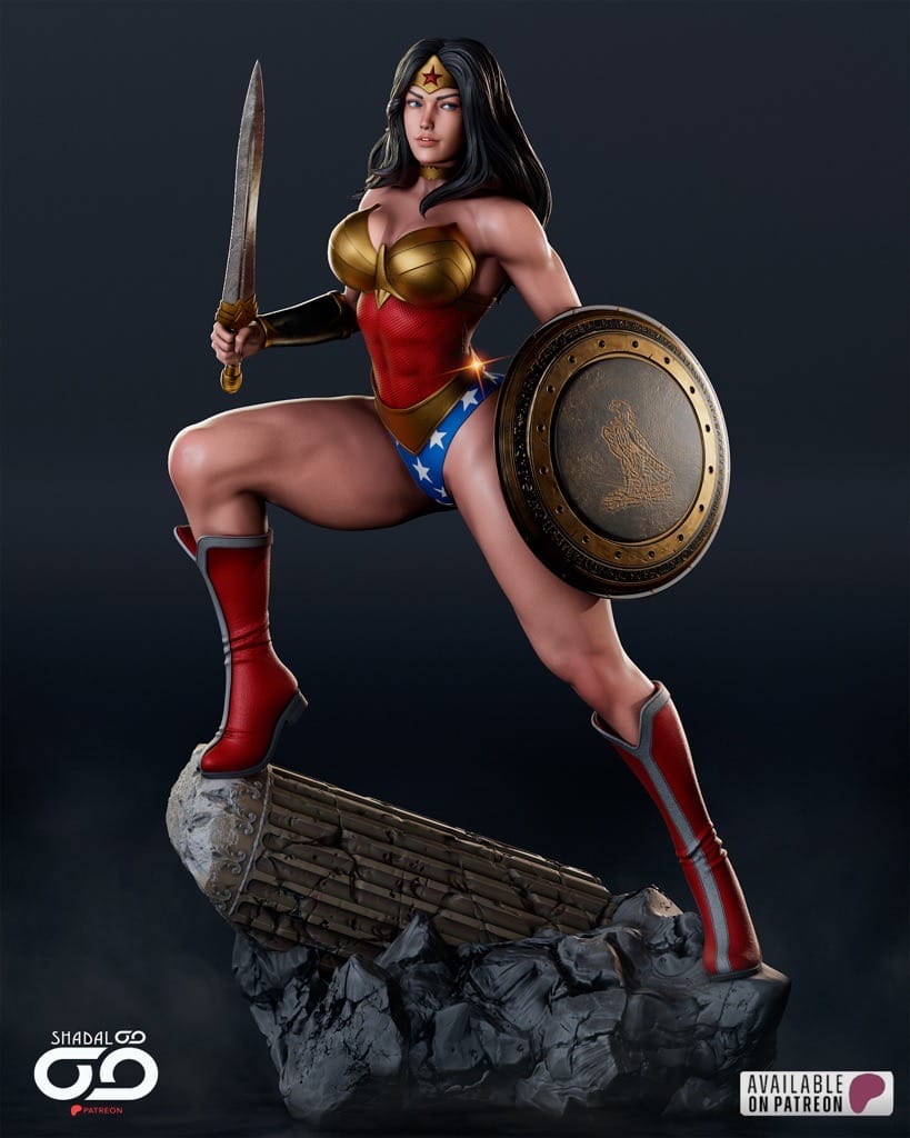 Shadaloo Studios DC漫画 神奇女侠-P站图纸收藏馆