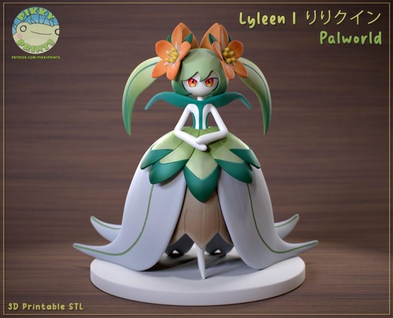 Pikitty 幻兽帕鲁 百合女王-P站图纸收藏馆