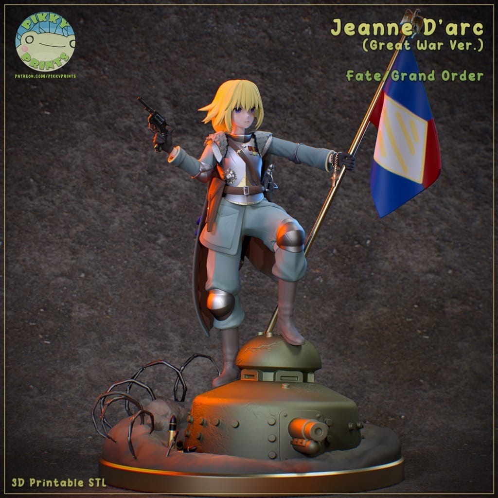 图片[2]-Pikitty 命运-冠位指定 贞德-P站图纸收藏馆