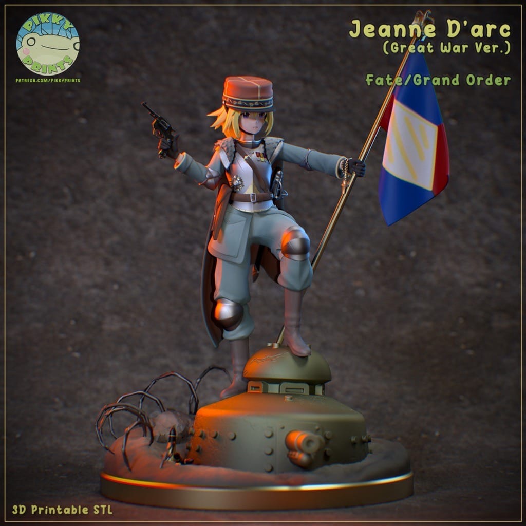 Pikitty 命运-冠位指定 贞德-P站图纸收藏馆