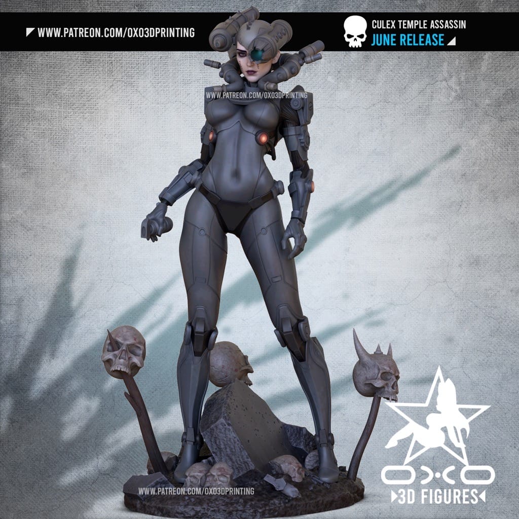 OXO3D 战锤40K 库莱克斯刺客-P站图纸收藏馆