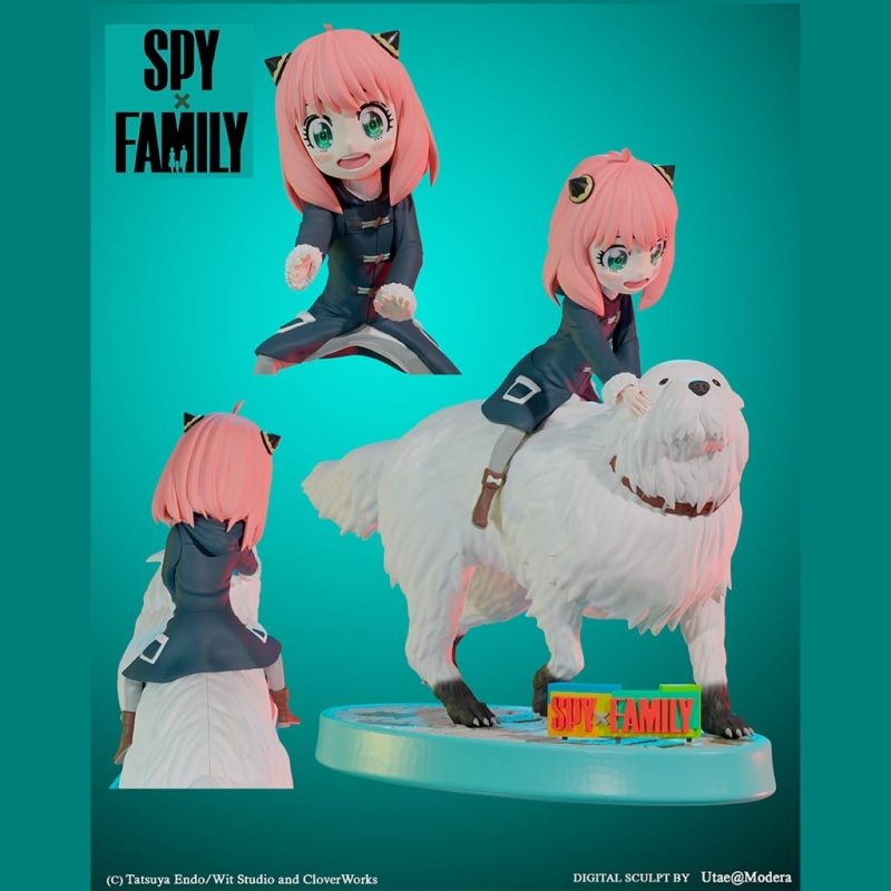 间谍过家家 安妮亚与邦德-P站图纸收藏馆