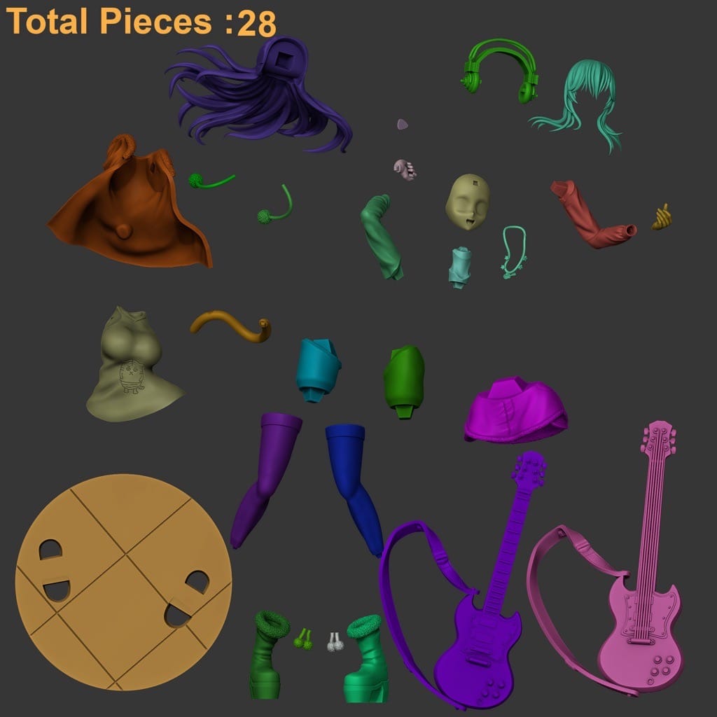 图片[3]-Moon Figures 超级索尼子-P站图纸收藏馆