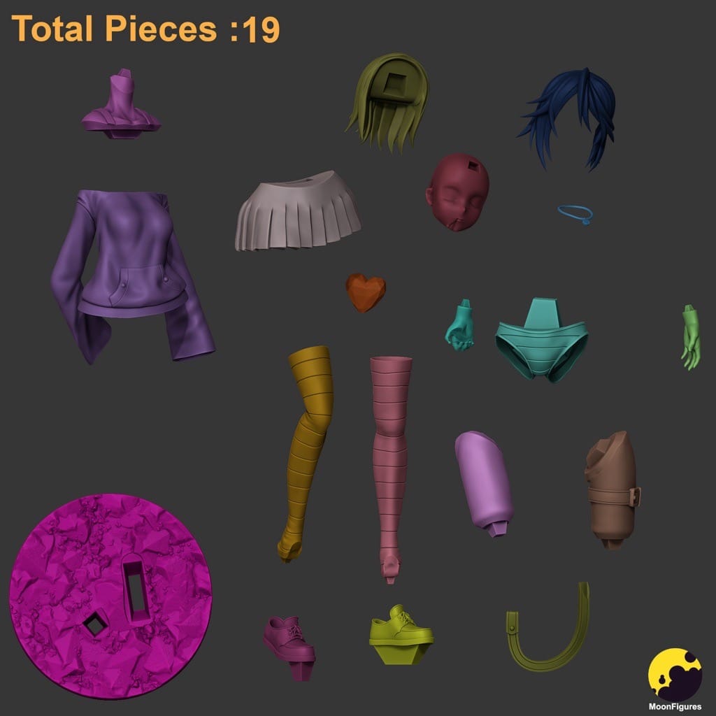 图片[3]-Moon Figures 十字架与吸血鬼 白雪霙-P站图纸收藏馆