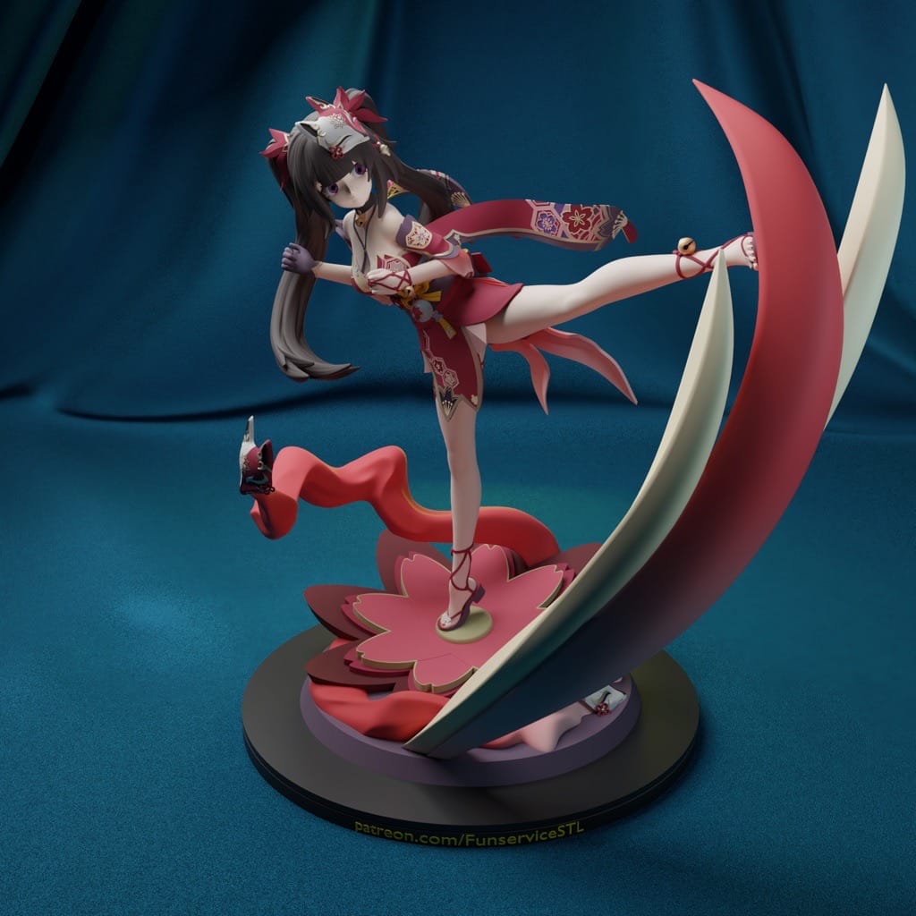 FunserviceSTL 崩坏：星穹铁道 花火-P站图纸收藏馆