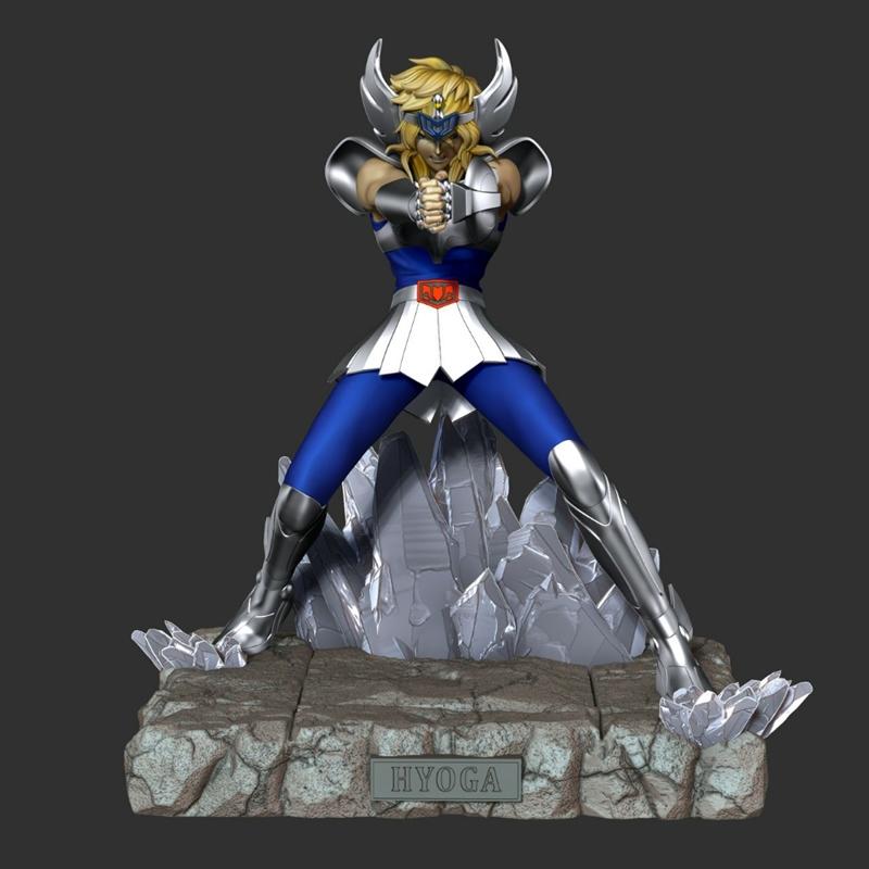 圣斗士星矢 冰河-P站图纸收藏馆