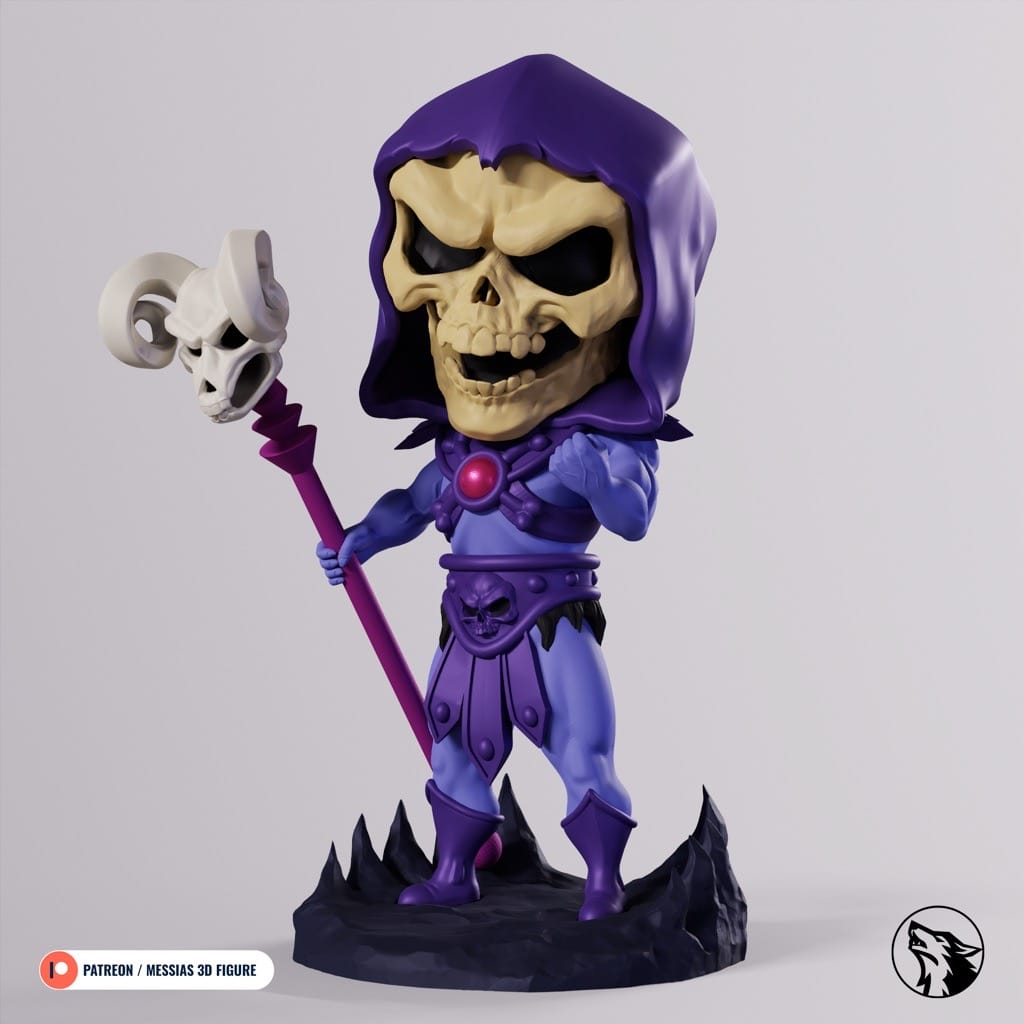 Messias 3D 宇宙的巨人希曼 骷髅王-P站图纸收藏馆