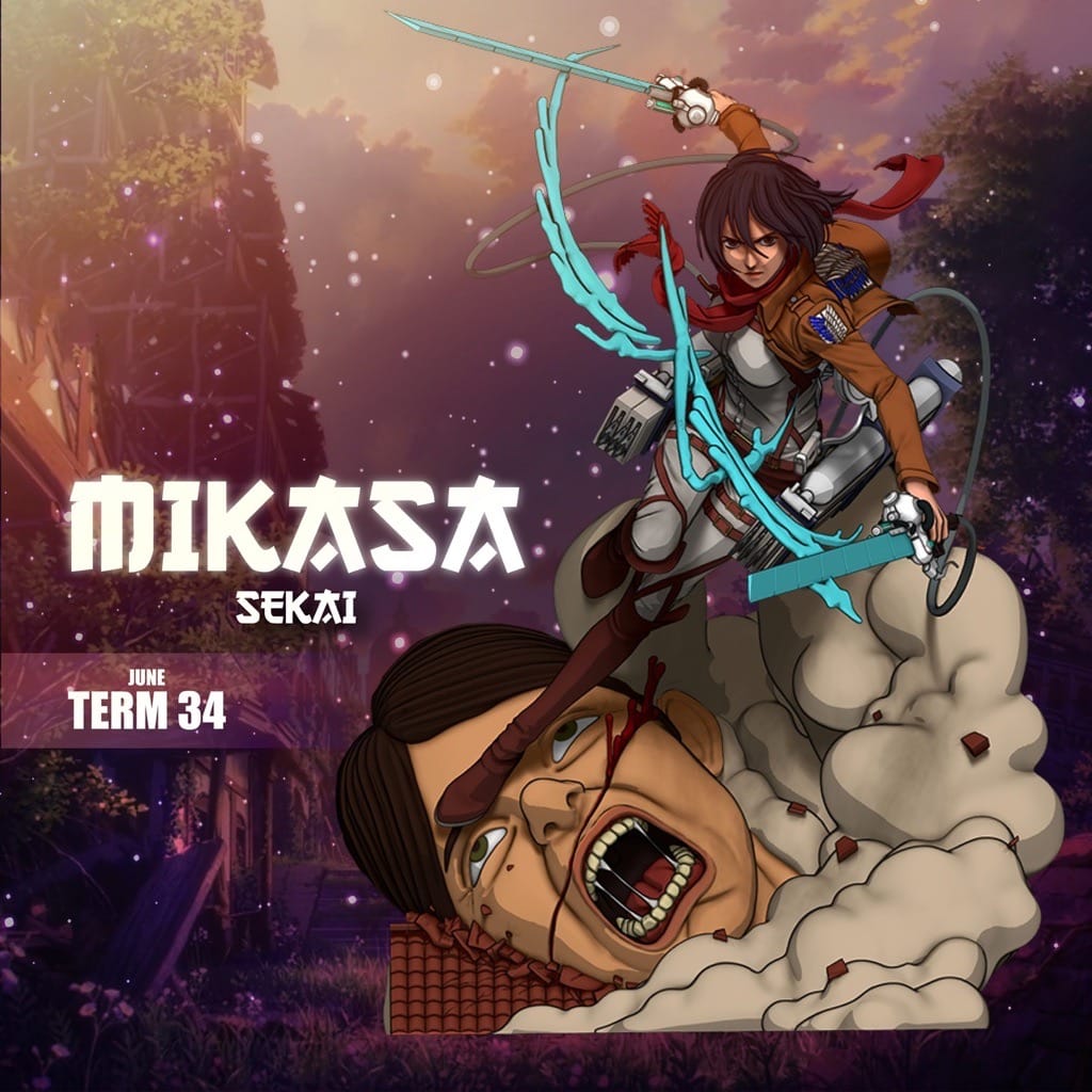 Sekai 进击的巨人 三笠·阿克曼-P站图纸收藏馆