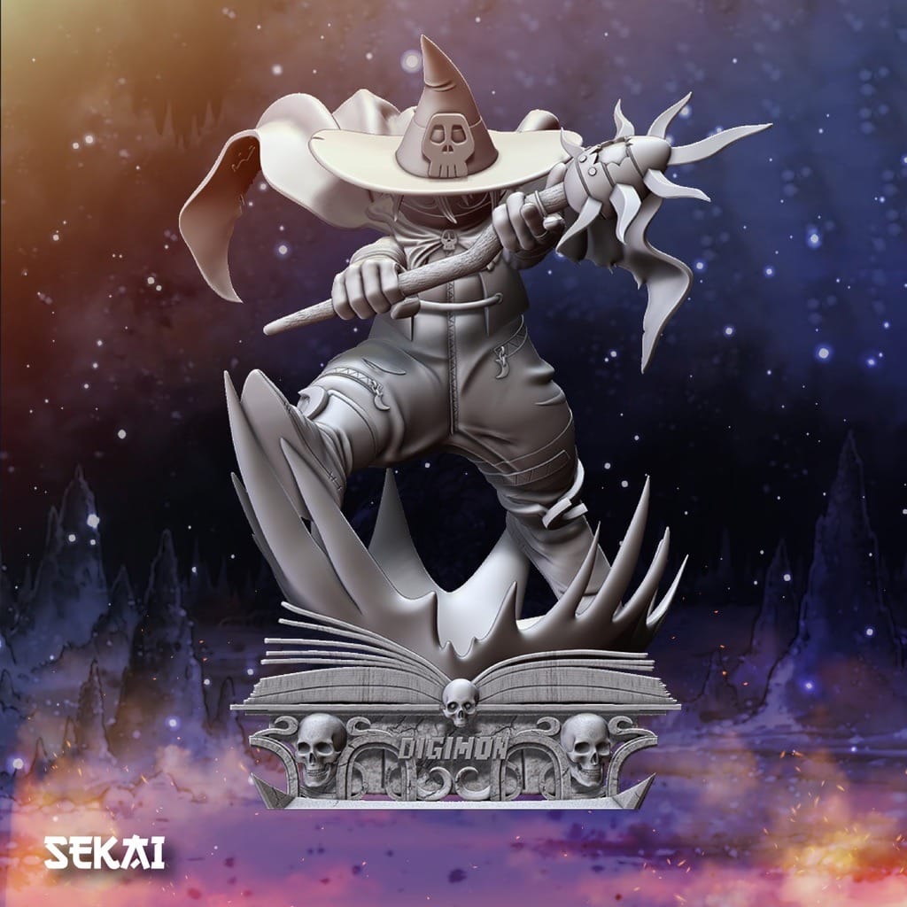 图片[3]-Sekai 数码宝贝 巫师兽-P站图纸收藏馆