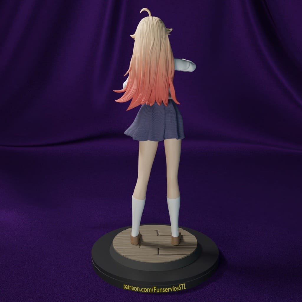 图片[2]-FunserviceSTL 鹿乃子乃子乃子虎视眈眈 虎视虎子-P站图纸收藏馆