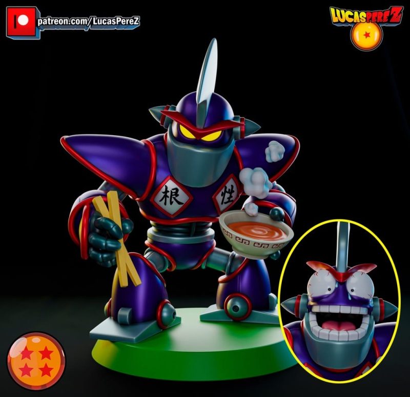Lucas Perez 龙珠 乌龙变身机器人-P站图纸收藏馆