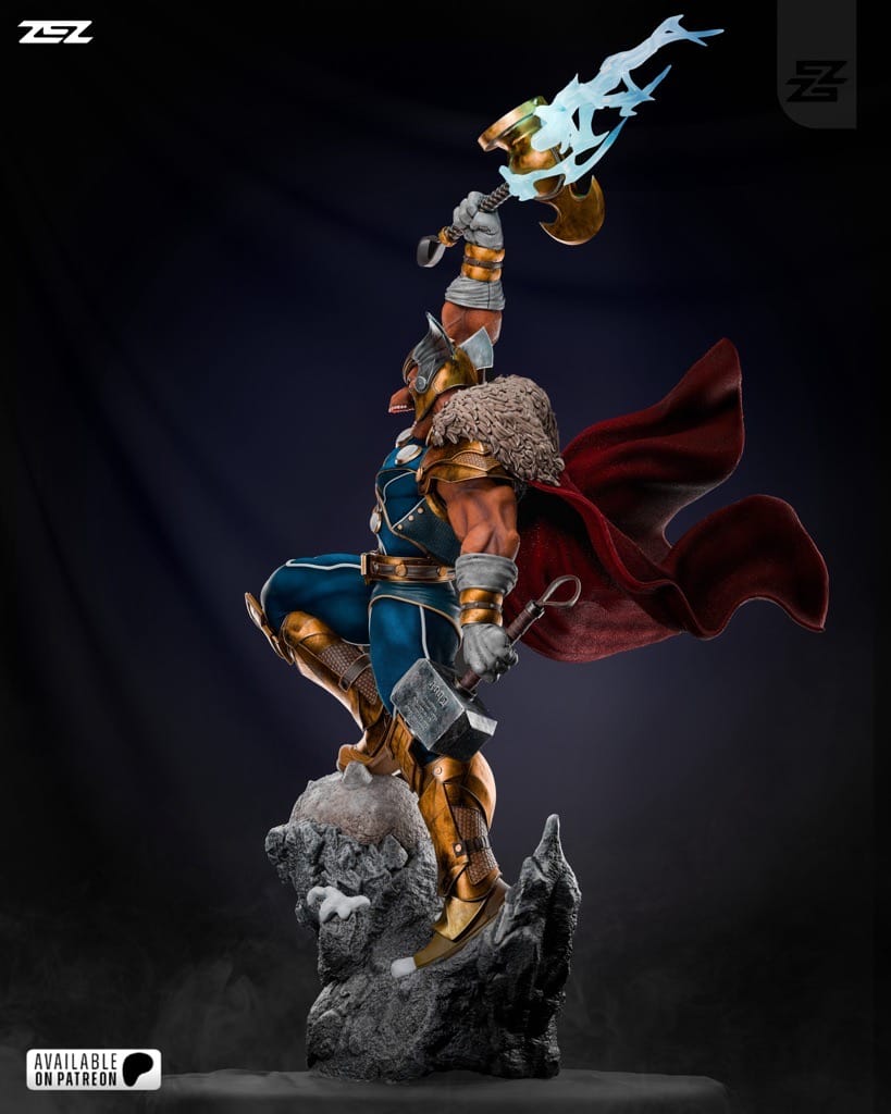 图片[2]-ZEZ STUDIOS 漫威 马面雷神-P站图纸收藏馆