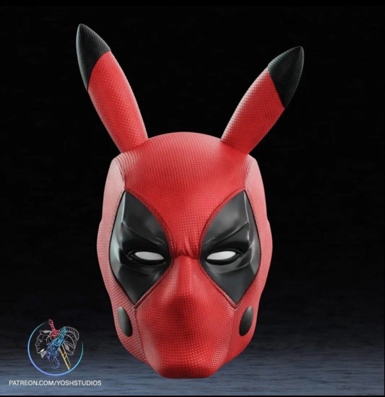 Yosh 死侍皮卡丘-P站图纸收藏馆