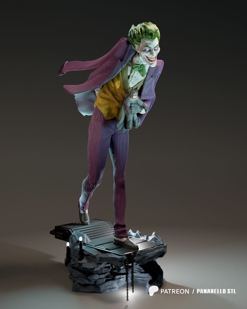 Panarello DC漫画 小丑-P站图纸收藏馆