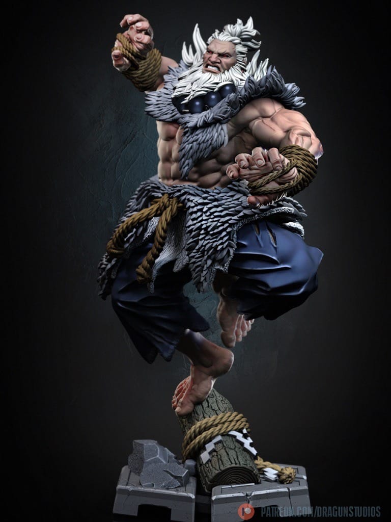 Dragun Studios 街头霸王 豪鬼-P站图纸收藏馆