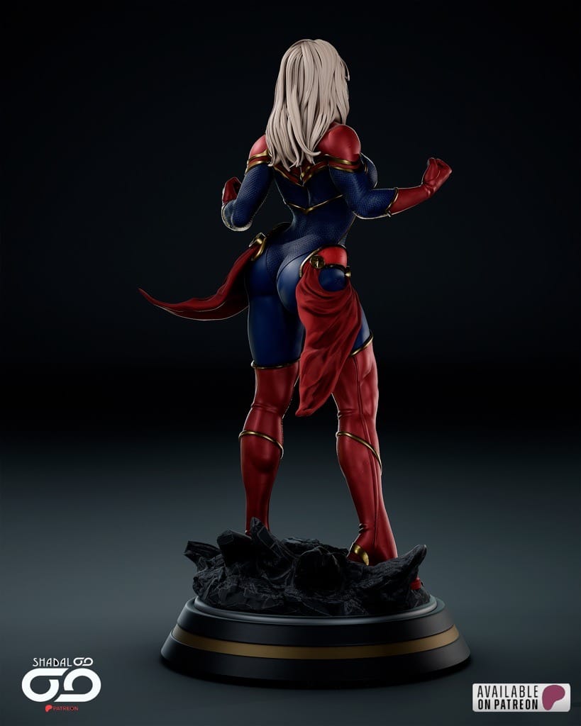 图片[2]-Shadaloo Studios 漫威 惊奇队长-P站图纸收藏馆