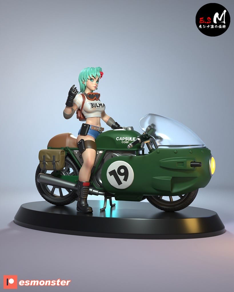 ESMonster 龙珠 布尔玛-P站图纸收藏馆