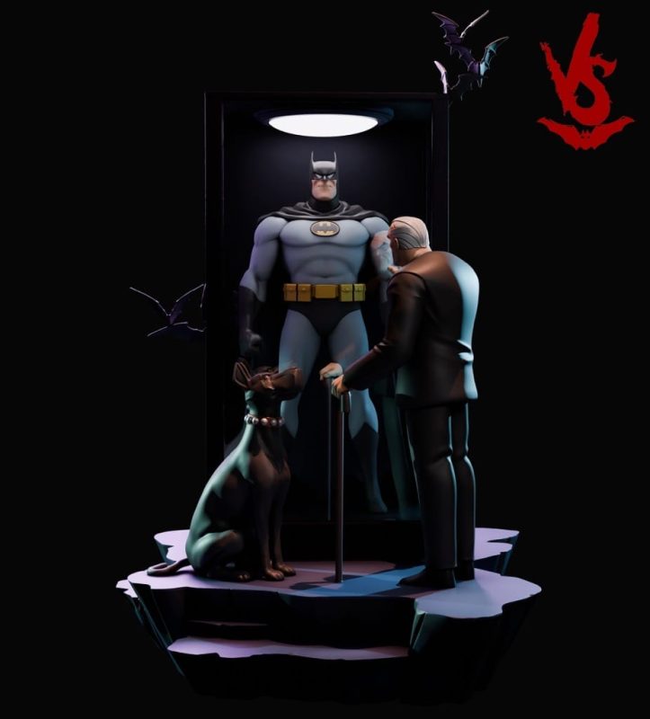 VS3D DC漫画 老年布鲁斯-P站图纸收藏馆