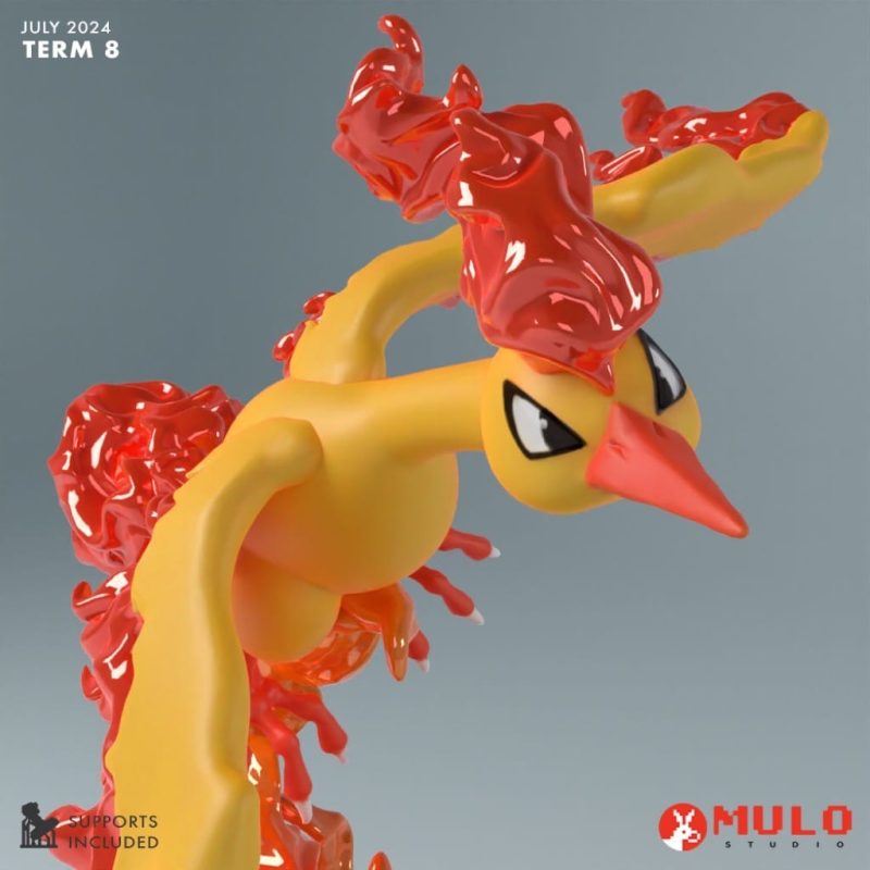 精灵宝可梦 火焰鸟-P站图纸收藏馆