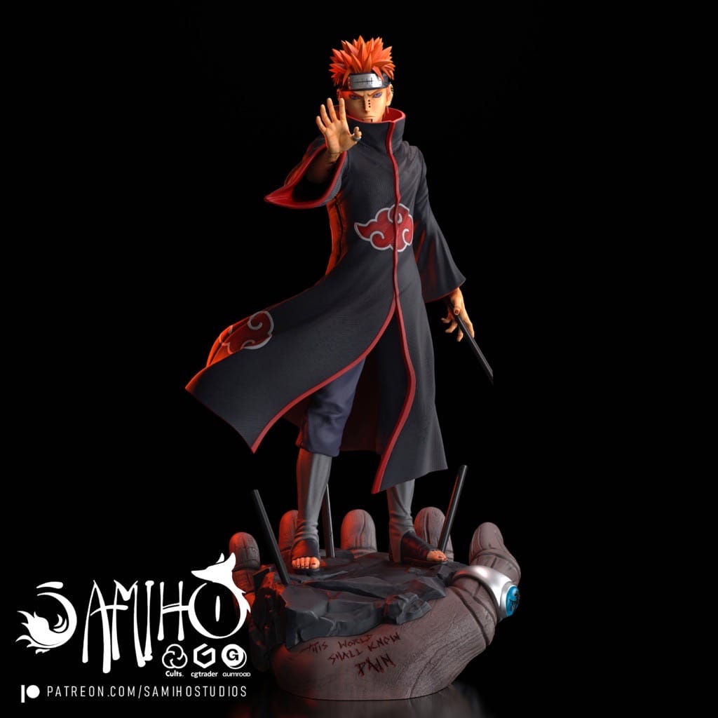 Samiho 火影忍者 佩恩-P站图纸收藏馆