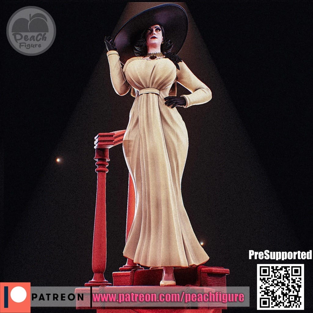 Peach Figure 生化危机 迪米特雷丝库夫人-P站图纸收藏馆
