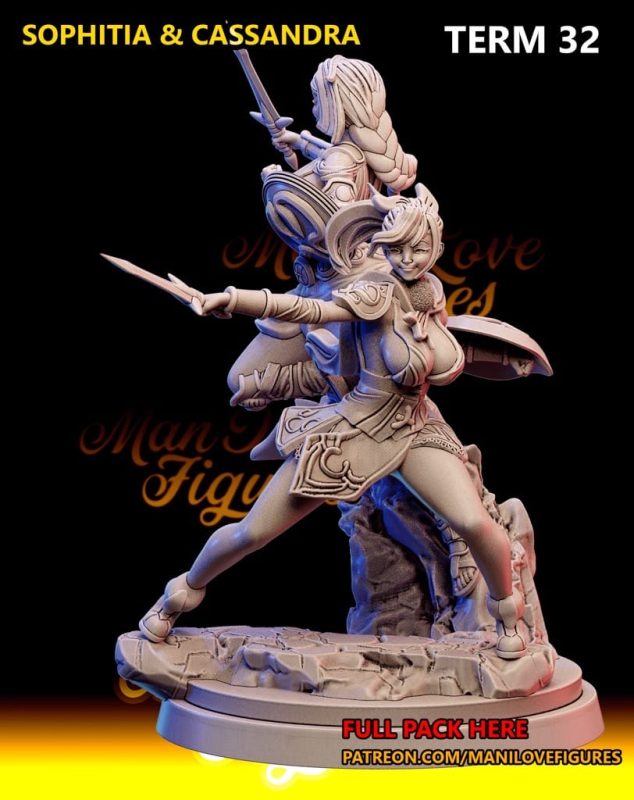 Man I Love 灵魂能力 索菲蒂亚和卡桑德拉-P站图纸收藏馆