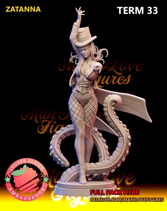 Man I Love DC漫画 扎坦娜·扎塔拉-P站图纸收藏馆