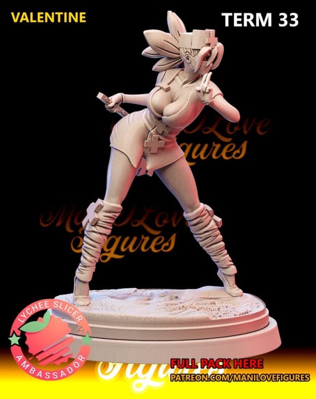 Man I Love 骷髅女孩 护士-P站图纸收藏馆