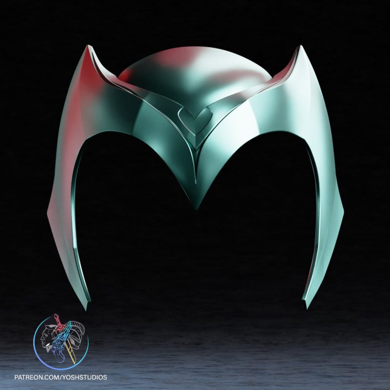 Yosh 漫威 绯红女巫的面具-P站图纸收藏馆