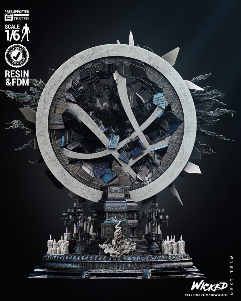 图片[3]-3DWicked 漫威 奇异博士和绯红女巫-P站图纸收藏馆