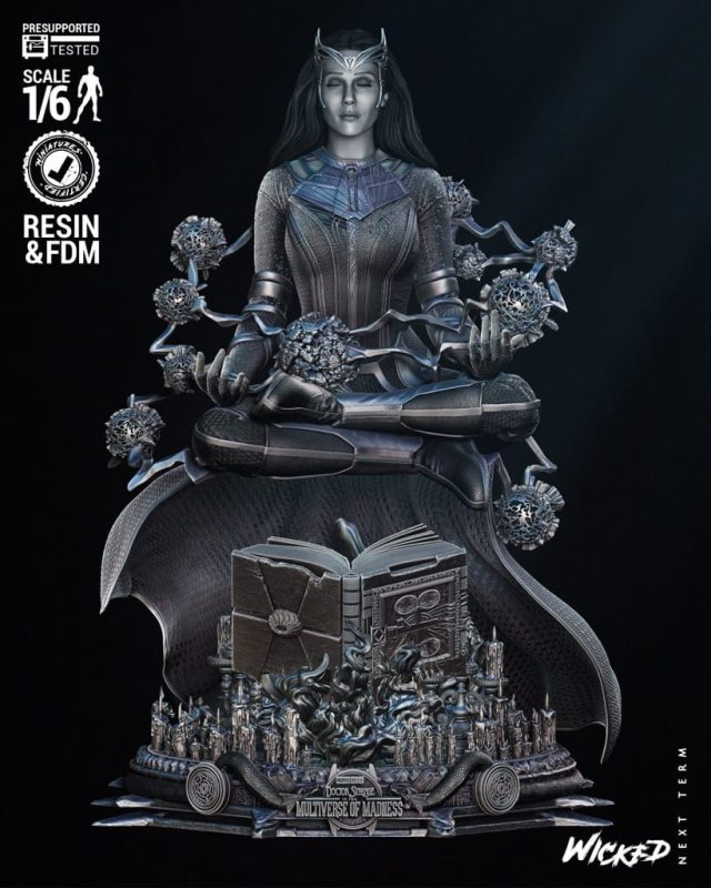 3DWicked 漫威 绯红女巫-P站图纸收藏馆