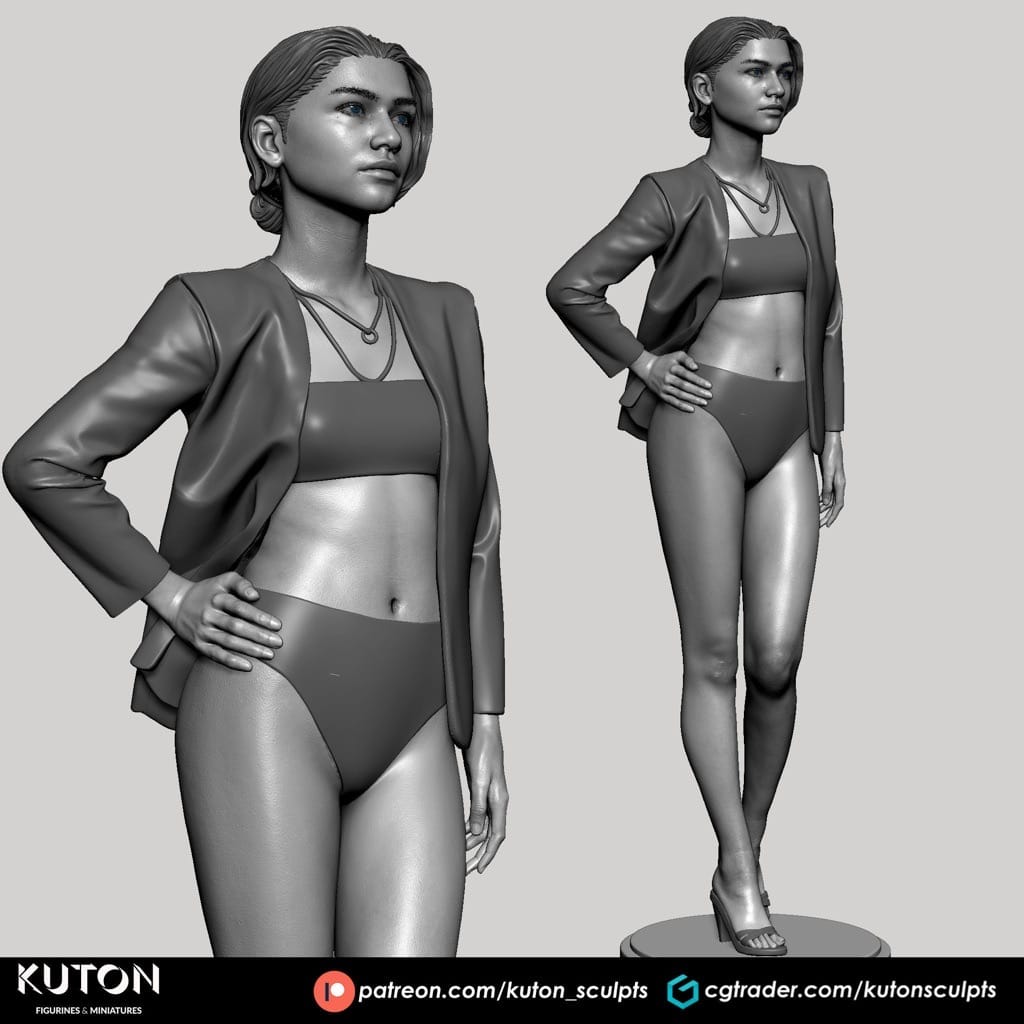 KUTON 沙丘 赞达亚·科尔曼-P站图纸收藏馆