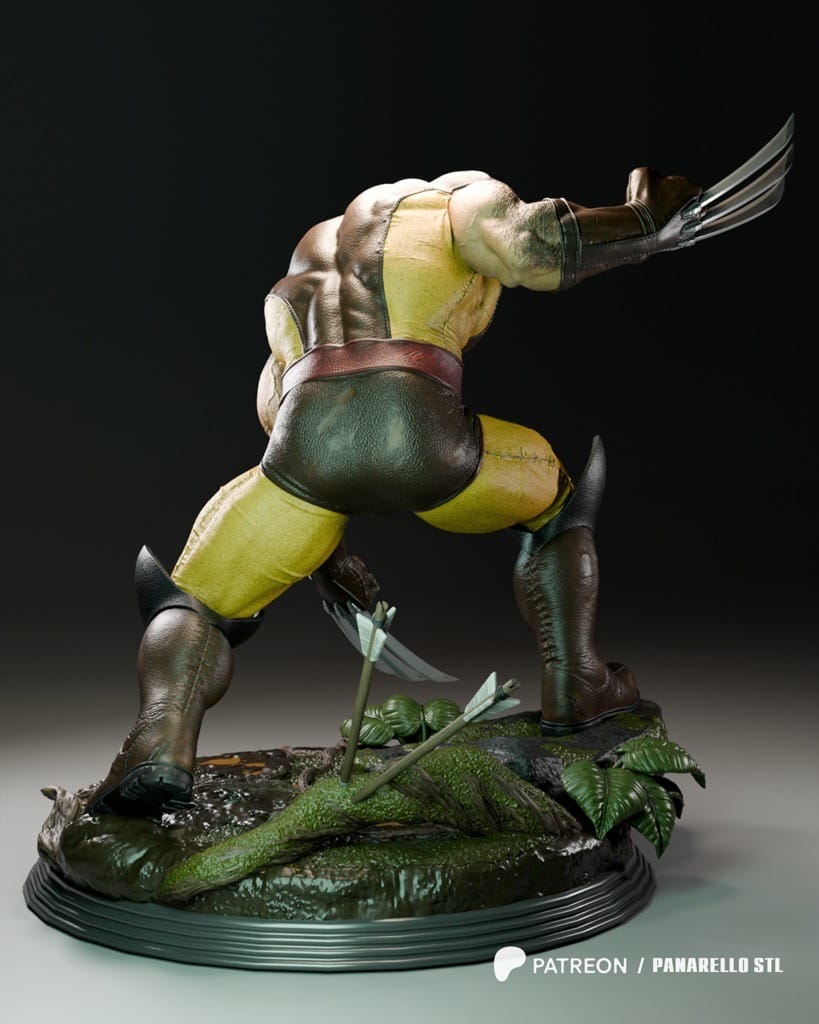 图片[3]-Panarello 漫威 金刚狼-P站图纸收藏馆