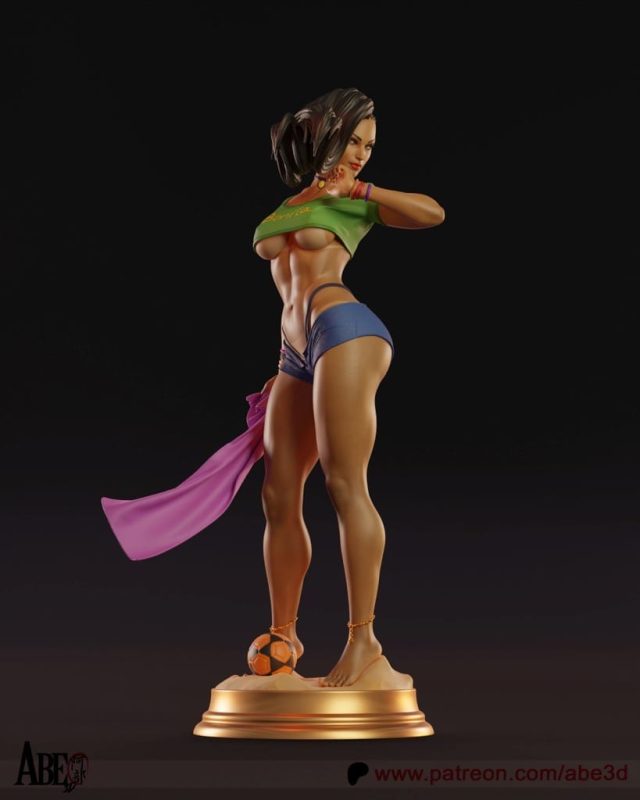 ABE3D 街头霸王 松田劳拉-P站图纸收藏馆