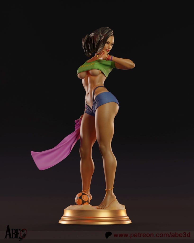 ABE3D 街头霸王 松田劳拉-P站图纸收藏馆