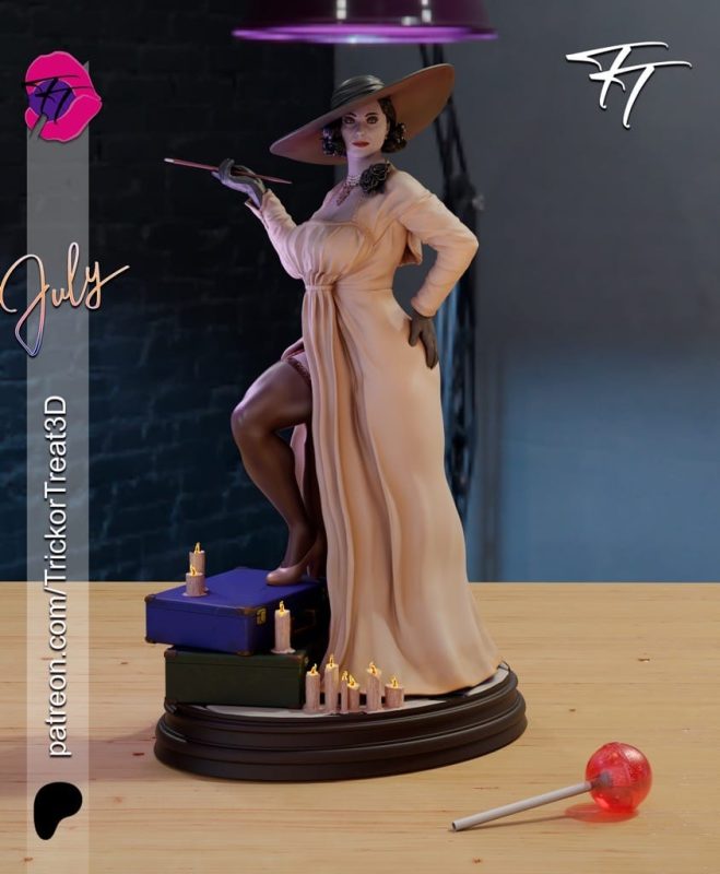 Trick  生化危机 迪米特雷丝库夫人-P站图纸收藏馆