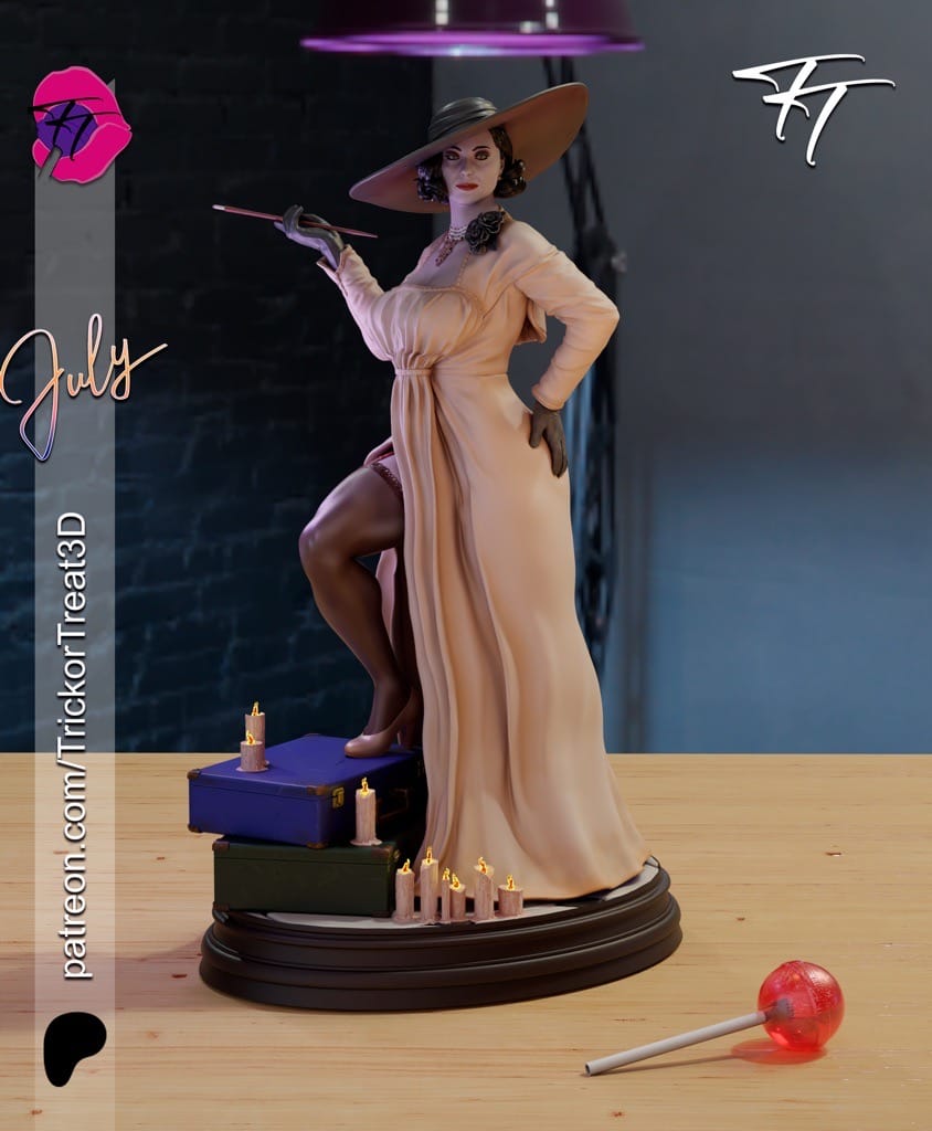 Trick  生化危机 迪米特雷丝库夫人-P站图纸收藏馆