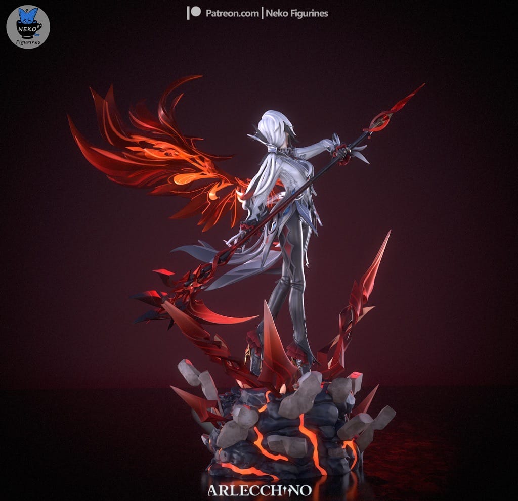 图片[3]-Neko 原神 阿蕾奇诺-P站图纸收藏馆