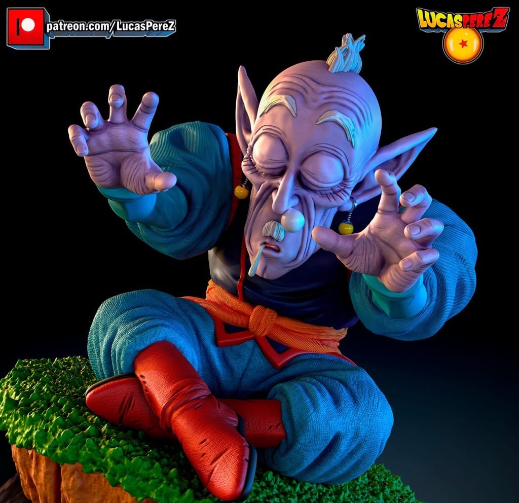 图片[2]-Lucas Perez 龙珠 老界王神-P站图纸收藏馆