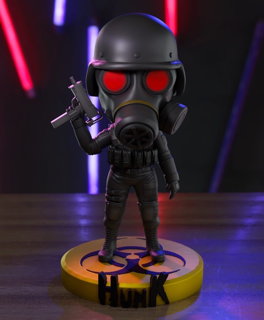 Momoji 生化危机 汉克-P站图纸收藏馆